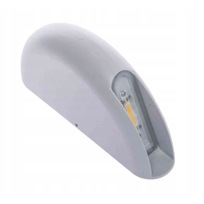 Biały kinkiet elewacyjny WALL LED 3W IP44